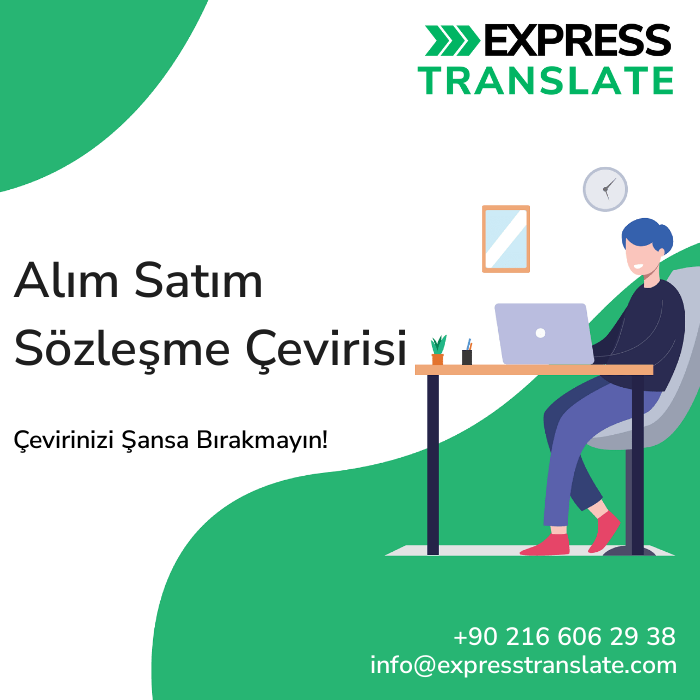 Alım Satım Sözleşme Çevirisi