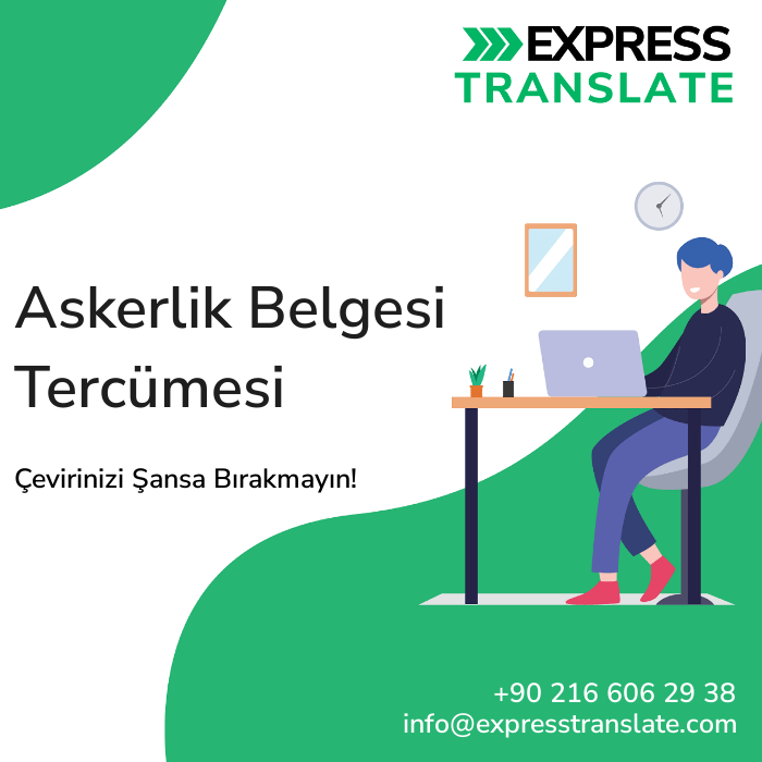 Askerlik Belgesi Tercümesi